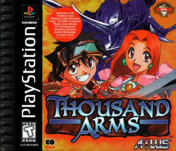 Thousand Arms (US) box cover front